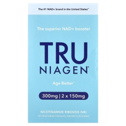 Tru Niagen, Age Better®, 120 вегетарианских капсул (150 мг в 1 капсуле)