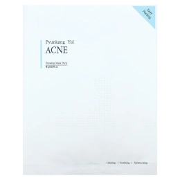 Pyunkang Yul, АКНЕ, Тканевая маска, 1 маска, 0,63 унц. (18 г)