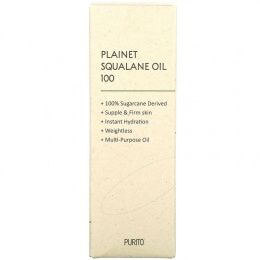 Purito, Plainet Squalane Oil 100, 30 мл (1,01 жидк. Унции)