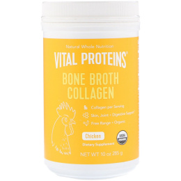 Vital Proteins, Коллаген из костного бульона, курица, 10 унц. (285 г)