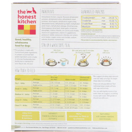 The Honest Kitchen, Сила, беззерновый обезвоженный корм для собак, рецепт из курицы, 0,9 кг