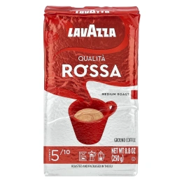 LavAzza Premium Coffees, Qualita rossa, молотый, средняя обжарка, 250 г (8,8 унции)