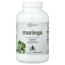 Micro Ingredients, моринга, 300 капсул