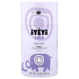 Ayeya, детская соль для ванн, лаванда, 453 г (16 унций)