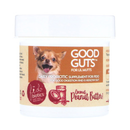 Fidobiotics, Good Guts, Coconut Peanut Butter, Daily Probiotic, For Lil Mutts, 3 Billion CFUs, 0.5 oz (15 g)