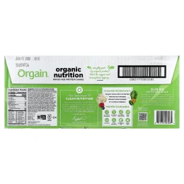 Orgain, Organic Nutrition, Grass-Fed Protein Shake, Creamy Chocolate Fudge, 12 Cartons, 11 fl oz (330 ml) Each