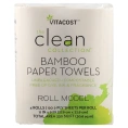 Vitacost, The Clean Collection™, Bamboo Paper Towels, 4 Rolls