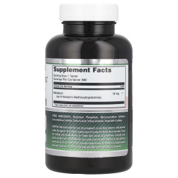 Amazing Nutrition, Мелатонин, 10 мг, 360 таблеток