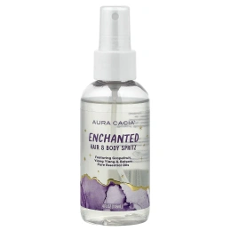 Aura Cacia, спрей для волос и тела, заколдованный, 118 мл (4 жидк. унции)