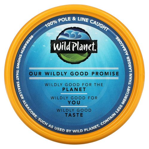 Wild Planet, Дикий длиннопёрый тунец, 5 унций (142 г)