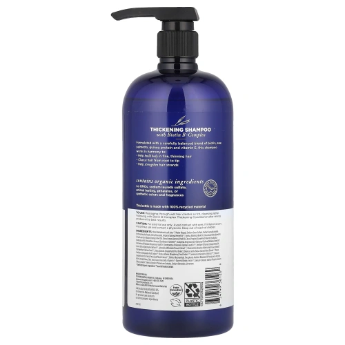 Avalon Organics, Загущающий шампунь Biotin B-Complex 32 жидких унции