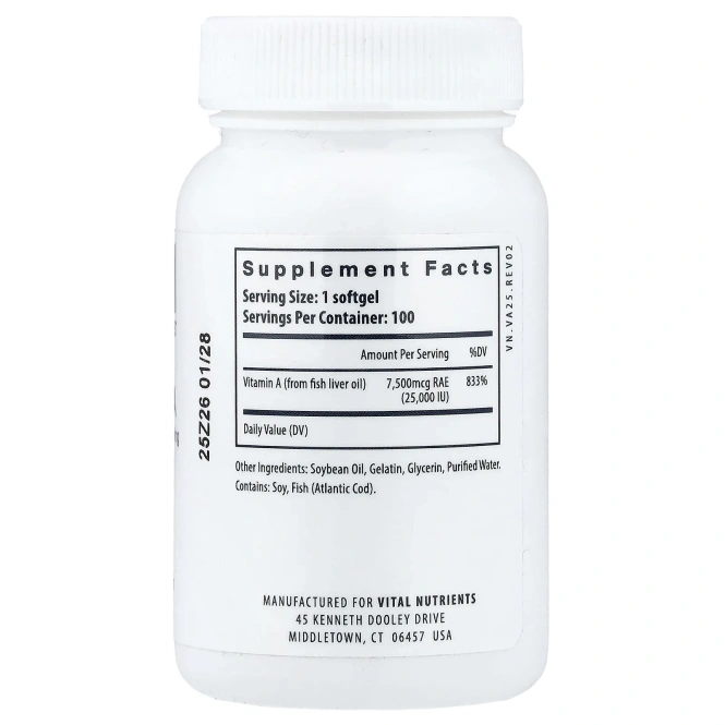 Vital Nutrients, Витамины D3 и K2, 120 вегетарианских капсул