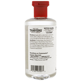 Thayers, Гамамелис, тоник без спирта, формула с алоэ вера, огуречный, 12 жидких унций (355 мл)