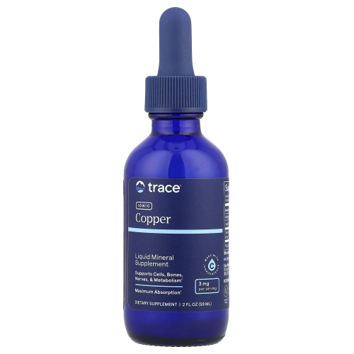 Trace Minerals Research, Ионная медь (3 мг) 2 жидких унции