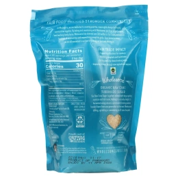 Wholesome Sweeteners, Inc., Органический турбинадо, нерафинированный тростниковый сахар, 24 унции (680 г)