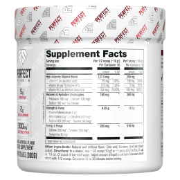 PERFECT Sports, iPrep, Advanced Pre-Workout, фруктовый пунш, 300 г (10,6 унции)