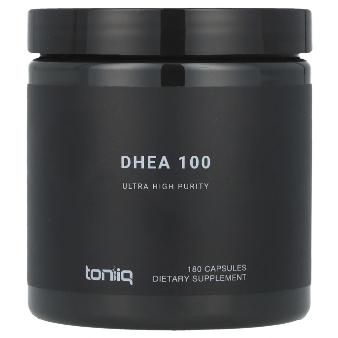 Toniiq, ДГЭА 100, 180 капсул (100 мг на капсулу)