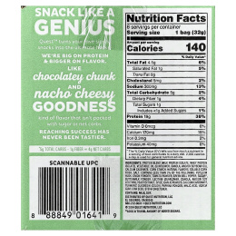 Quest Nutrition, Протеиновые чипсы по типу тортильи, сальса-верде, 8 пакетиков по 32 г (1,1 унции)
