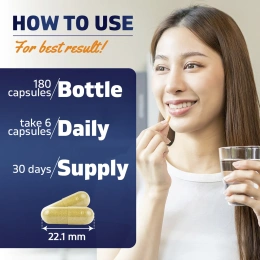 Vitamatic, молозиво, 180 вегетарианских капсул (250 мг в 1 капсуле)
