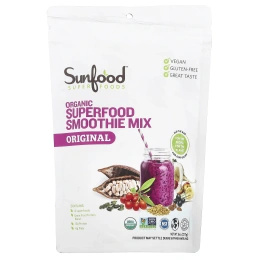 Sunfood, Органическая сырая смесь для смузи Superfood, 8 унц. (227 г)