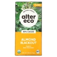 Alter Eco, органический темный шоколад, миндаль, 85% какао, 75 г (2,65 унции)
