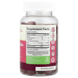 Nature's Craft, Жевательные мармеладки с коллагеном и биотином, малина, 90 жевательных таблеток