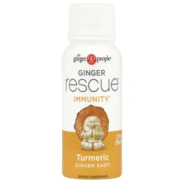 The Ginger People, Ginger Rescue Shots, Дикая куркума, 2 жидких унции (60 мл)