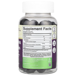 Nature's Craft, Super Iron Gummies, виноград, 60 жевательных таблеток