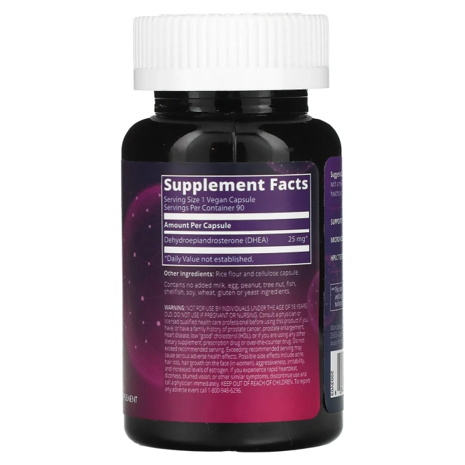 MRM, DHEA (25 мг) 90 вег капсул