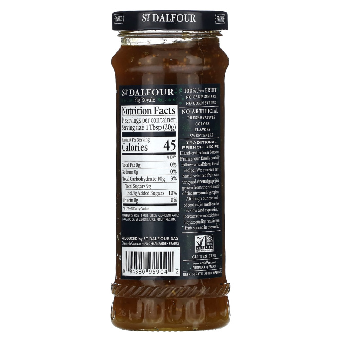 St. Dalfour, Королевский спред с инжиром, 284 г (10 унций)