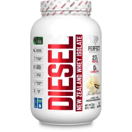 PERFECT Sports, Diet, новозеландский сывороточный изолят, французская ваниль, 908 г (2 фунта)