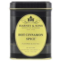 Harney & Sons, Black Tea, Hot Cinnamon Spice ™, 112 г (4 унции)