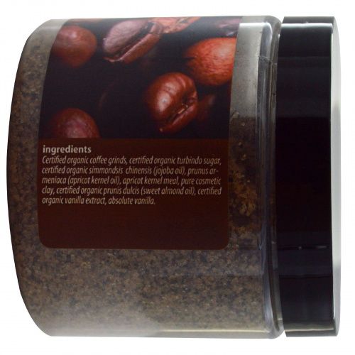 Isvara Organics, Сахарный скраб для тела с кофе, 12 унций (355 мл)