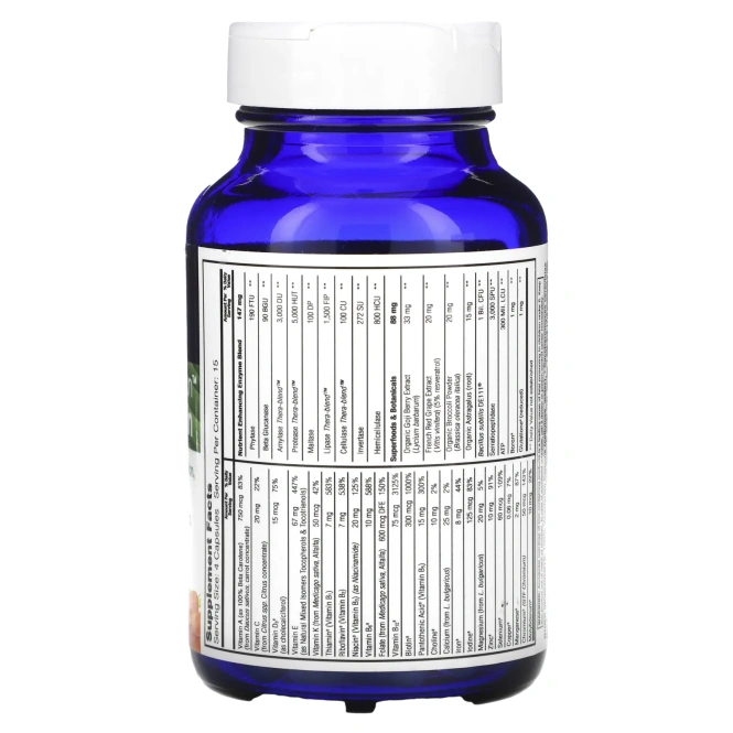 Enzymedica, Белковое питание, мультивитамины для женщин, 60 капсул