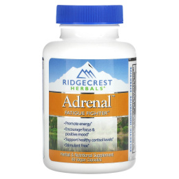 RidgeCrest Herbals, Adrenal, Fatigue Fighter, 60 Veggie Caps