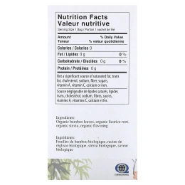 Uncle Lee's Tea, органический чай из бамбука и экзотических фруктов, без кофеина, 18 чайных пакетиков, 28,8 г (1,02 унции)