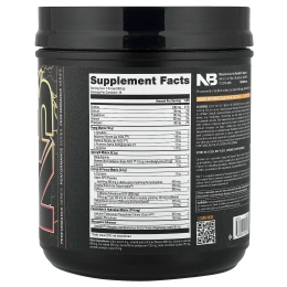 NutraBio, PRE-Workout, апельсин и манго, 612 г (1,34 фунта)