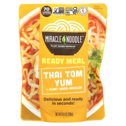 Miracle Noodle, Готовая еда, тайский том ям, 280 г (9,9 унции)