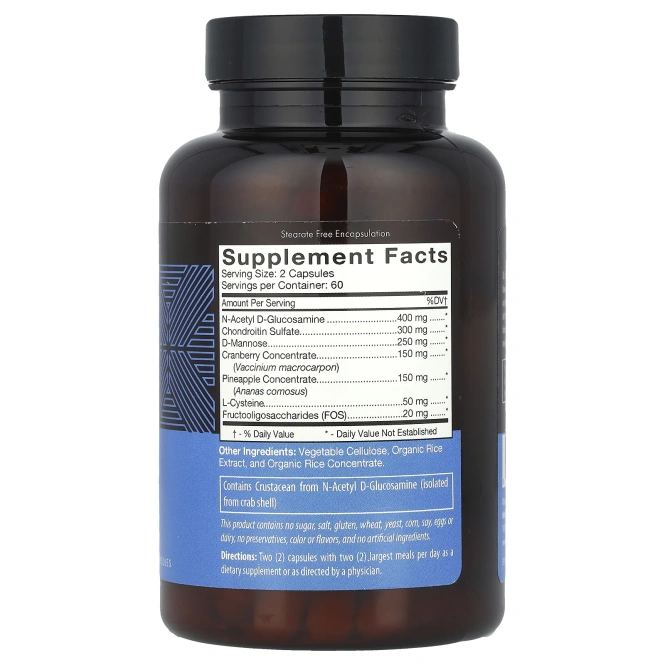 D'adamo, Deflect® A, формула, блокирующая лектин, 120 вегетарианских капсул