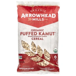 Arrowhead Mills, Органические воздушные хлопья Kamut®, 170 г (6 унций)