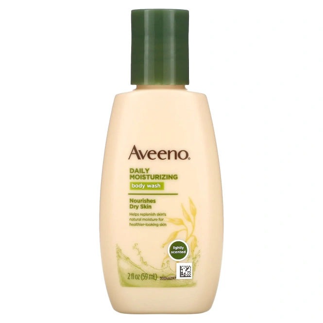 Aveeno, Daily Moisturizing Body Wash, 2 fl oz (59 ml)