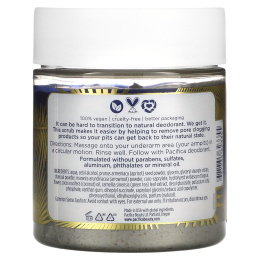 Pacifica, Кокос и древесный уголь, скраб для подмышек с эффектом детоксикации, 205 мл (7 унций)