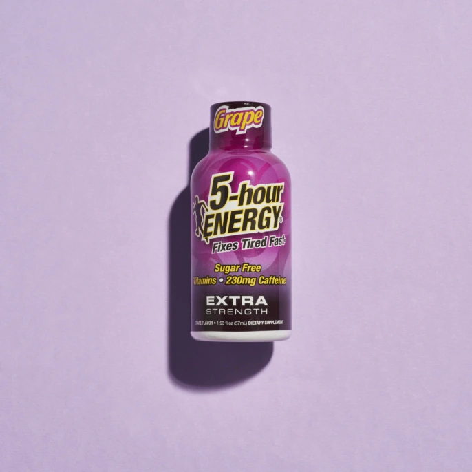 5 Hour Energy, Особо крепкий. Виноград  12 бутылок