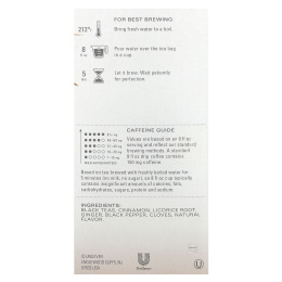 TAZO, Black Tea, чай со вкусом ванили и карамели, 20 чайных пакетиков, 50 г (1,8 унции)