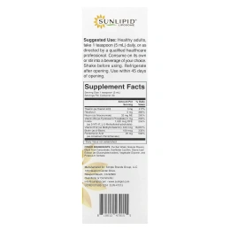 Sunlipid, липосомальный комплекс витаминов группы B, 150 мл (5,07 жидк. унции)