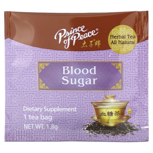 Prince of Peace, Травяной чай Баланс сахара в крови 18 шт.