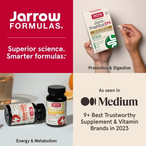 Jarrow Formulas, SAM-e (S-аденозил-L-метионин ) 400, 60 таблеток