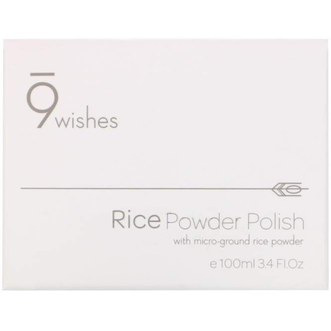 9Wishes, Rice Powder Polish, 3.4 fl oz (100 ml)