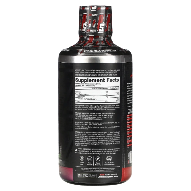 ProSupps, Амино23, 100% жидкие амино, ягода, 32 жидких унций (946 мл)