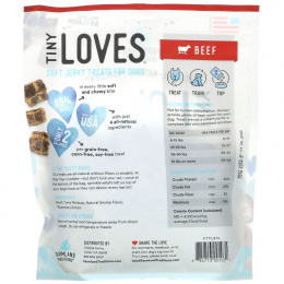Farmland Traditions, Tiny Loves, мягкое вяленое лакомство для собак, говядина, 340 г (12 унций)